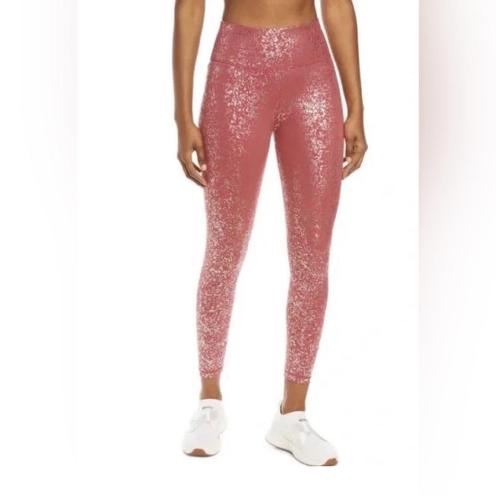 Sweaty Betty Metallic 7/8 Leggings, Small